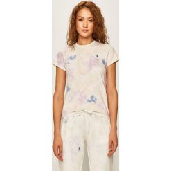 Polo Ralph Lauren - T-shirt. Białe bluzki damskie Polo Ralph Lauren, m, bez wzorów, z bawełny, z okrągłym kołnierzem. W wyprzedaży za 339,90 zł.