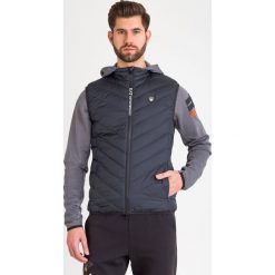 KAMIZELKA PUCHOWA EA7 Emporio Armani. Niebieskie płaszcze męskie EA7 Emporio Armani, m, bez wzorów, z puchu, bez kaptura. Za 729,00 zł.