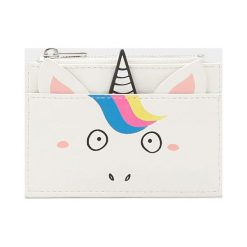 Etui na karty jednorożec. Białe etui damskie Pull&Bear. Za 29,90 zł.