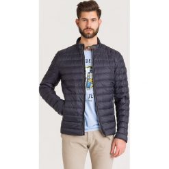 KURTKA PIKOWANA Joop! Collection. Szare płaszcze męskie Joop! Collection, m, z aplikacjami, z gumy, bez kaptura. Za 650,00 zł.