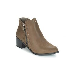 Botki LPB Shoes JUDITH. Zielone botki damskie marki LPB Shoes, bez obcasa, bez zapięcia. Za 231,20 zł.