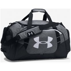 Under Armour Undeniable 3.0 Medium Sportovní Torba Czarny Szary. Szare torby męskie na ramię Under Armour, w paski, z poliesteru. Za 223,95 zł.