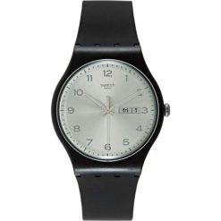 Biżuteria i zegarki: Swatch SILVER FRIEND Zegarek black/silvercoloured