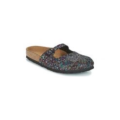 Chodaki Birkenstock MARIA. Czarne klapki damskie marki Birkenstock, bez wzorów, bez obcasa. Za 399,00 zł.