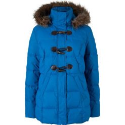 Kurtka pikowana (lekki puch) bonprix lazurowy. Niebieskie kurtki damskie bonprix, bez wzorów, z puchu, bez kaptura. Za 249,99 zł.