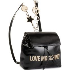 Plecak LOVE MOSCHINO JC4039PP18LD0906. Czarne plecaki damskie Love Moschino, bez wzorów. W wyprzedaży za 439,00 zł.