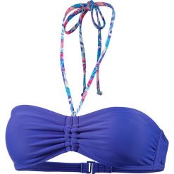 Biustonosz bikini w kolorze niebieskim. Niebieskie biustonosze Swimwear, z haftami. W wyprzedaży za 63,95 zł.