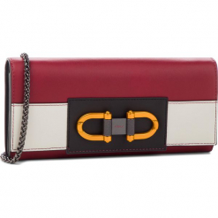 Torebka FURLA - Bellaria 984037 E ET20 VFO Ciliegia d. Czerwone torebki klasyczne damskie Furla, bez wzorów, ze skóry, wizytowe, bez dodatków. W wyprzedaży za 569,00 zł.