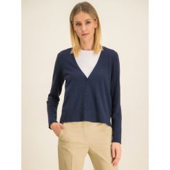 Kardigan Marc O'Polo M01 5205 61189. Niebieskie swetry damskie Marc O'Polo, s, bez wzorów, z elastanu. W wyprzedaży za 309,00 zł.