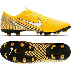 Buty piłkarskie Nike Mercurial Vapor 12 Academy Neymar Mg M AO3131-710. Żółte buty sportowe męskie Nike, z materiału, bez zapięcia, do piłki nożnej. W wyprzedaży za 319,00 zł.