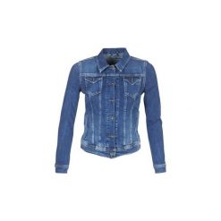 Kurtki jeansowe Pepe jeans THRIFT. Niebieskie kurtki damskie Pepe Jeans, s, bez wzorów, z jeansu, bez kaptura. Za 351,20 zł.