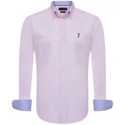 Sir Raymond Tailor Koszula Męska Handed Xxl Różowy. Różowe koszule męskie Sir Raymond Tailor, xxl, bez wzorów, bez kołnierzyka, bez rękawów. Za 149,00 zł.