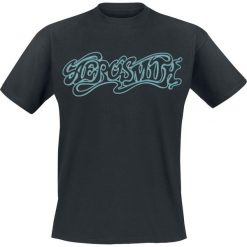 T-shirty męskie: Aerosmith Logo T-Shirt czarny