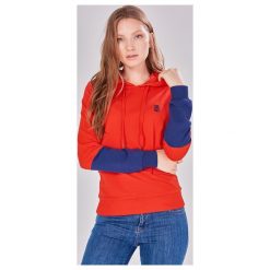 Jimmy Sanders Damska Bluza Xl Czerwona. Czerwone bluzy damskie Jimmy Sanders, xl, bez wzorów, bez rękawów, bez kaptura. Za 109,00 zł.