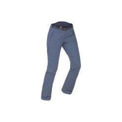 Spodnie turystyczne SH500 x-warm damskie. Szare spodnie damskie QUECHUA, l, z elastanu. W wyprzedaży za 119,99 zł.