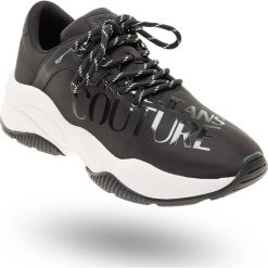 SNEAKERSY Versace Jeans Couture. Czarne sneakersy męskie Versace Jeans Couture, na sznurówki. Za 439,45 zł.