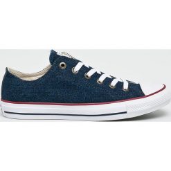 Converse - Tenisówki. Niebieskie trampki męskie marki Converse, z gumy, na sznurówki. W wyprzedaży za 219,90 zł.