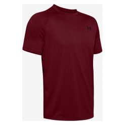 Under Armour Tech™ Koszulka Czerwony. Czerwone podkoszulki męskie Under Armour, l, bez wzorów, z poliesteru, bez kołnierzyka, z krótkim rękawem, krótkie. Za 137,95 zł.