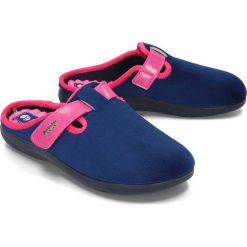 INBLU EC-53 granatowy, kapcie damskie. Niebieskie kapcie damskie Inblu. Za 55,90 zł.