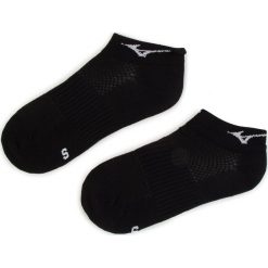 Zestaw 3 par niskich skarpet damskich MIZUNO - Training Mid 3P 67UU950 Black/Black/Black 98. Czarne skarpetki damskie Mizuno, bez wzorów, z poliesteru. Za 34,99 zł.