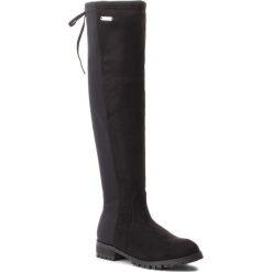 Muszkieterki PEPE JEANS - Amy High PLS50343 Black 999. Szare buty zimowe damskie marki Born2be, z okrągłym noskiem, na niskim obcasie, na słupku. W wyprzedaży za 289,00 zł.