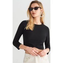 Top z długim rękawem - Czarny. Topy damskie Reserved. W wyprzedaży za 9,99 zł.