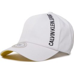 Czapka z daszkiem CALVIN KLEIN JEANS - Ckj Street Safety Cap K50K505628 YAF. Białe czapki męskie Calvin Klein Jeans, bez wzorów, z bawełny, street. Za 179,00 zł.
