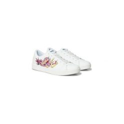 Desigual tenisówki damskie Tenis Ethnic 40 biały. Białe trampki i tenisówki damskie Desigual, z haftami, bez zapięcia. Za 299,00 zł.