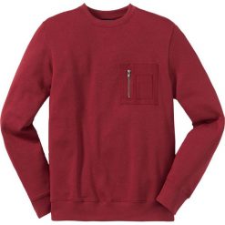 Bluzy męskie: Bluza dresowa Slim Fit bonprix ciemnoczerwony