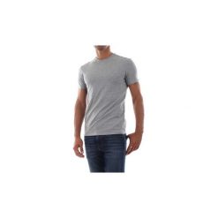 T-shirty z krótkim rękawem Guess M94I24 J1300 CORE TEE. Szare t-shirty męskie Guess, s, z aplikacjami, bez kołnierzyka, krótkie. Za 106,12 zł.