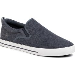 Tenisówki LANETTI - MSS20291-02 Denim. Niebieskie półbuty męskie Lanetti, na co dzień, bez wzorów, z gumy, bez zapięcia. Za 79,99 zł.