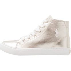 Polo Ralph Lauren SLATER MID Tenisówki i Trampki wysokie gold metallic. Żółte trampki chłopięce Polo Ralph Lauren, z materiału. W wyprzedaży za 271,20 zł.