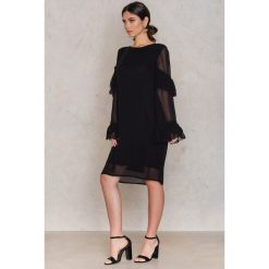 Sukienki hiszpanki: Gestuz Sukienka Pears LS – Black