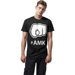 T-shirty męskie z nadrukiem: T-shirt w kolorze czarnym