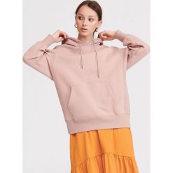 Bluza z kapturem - Kremowy. Białe bluzy damskie Reserved, xl, bez wzorów, bez rękawów, z kapturem. Za 119,99 zł.