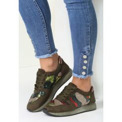 Buty sportowe damskie: Khaki Buty Sportowe Miniature