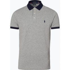 Polo Ralph Lauren - Męska koszulka polo – Slim fit, szary. Szare koszulki męskie Polo Ralph Lauren, s, bez wzorów, z bawełny, bez rękawów. Za 499,95 zł.
