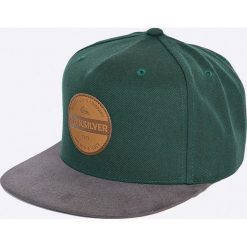 Quiksilver - Czapka Pier Pressure. Szare czapki z daszkiem męskie Quiksilver, z tkaniny. W wyprzedaży za 89,90 zł.