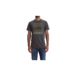 T-shirty z krótkim rękawem G-Star Raw D04461 2757 CADULOR. Szare t-shirty męskie G-Star RAW, s, bez wzorów, retro, bez kołnierzyka, krótkie. Za 92,00 zł.