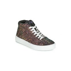 Buty Dziecko Skechers SIDESTREET-NIGHT LIFE. Szare trampki dziewczęce Skechers, bez wzorów, bez zapięcia. Za 181,30 zł.