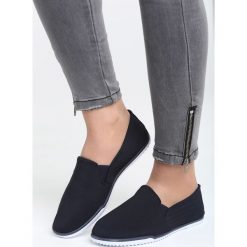 Trampki damskie slip on: Granatowe Slip On Yummy Dessert