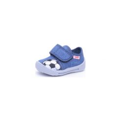 Superfit Boys Kapcie Bully water - niebieski - Gr.Moda (6 - 24 miesięcy ). Niebieskie buciki niemowlęce marki Superfit, z bawełny. Za 99,00 zł.