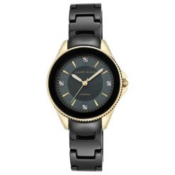 Zegarki damskie: Zegarek damski Anne Klein AK-2390BKGB