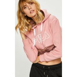Fila - Bluza. Różowe bluzy damskie z nadrukiem marki Fila, s, z bawełny, z kapturem. W wyprzedaży za 299,90 zł.