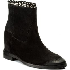 Buty zimowe damskie: Botki BADURA – 7768-69-M Czarny 113