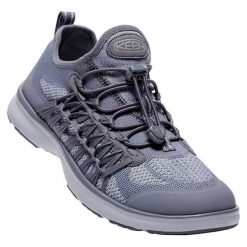 Keen Męskie Buty Men Uneek Exo Steel Grey / Paloma (Rozmiar 43). Szare buty sportowe męskie marki Keen, bez zapięcia. W wyprzedaży za 344,00 zł.