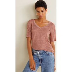 Mango - Top Coko2. Różowe topy damskie marki Mango, s, z poliesteru. W wyprzedaży za 29,90 zł.