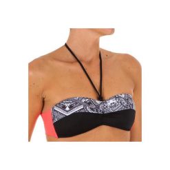 Góra kostiumu kąpielowego LAETI MAORI damska. Czarne t-shirty damskie marki OLAIAN, bez wzorów, z elastanu, bez rękawów. Za 49,99 zł.