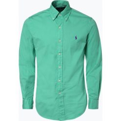 Polo Ralph Lauren - Koszula męska – Slim Fit, zielony. Zielone koszule męskie marki Polo Ralph Lauren, xl, bez wzorów, z bawełny, bez rękawów. Za 499,95 zł.