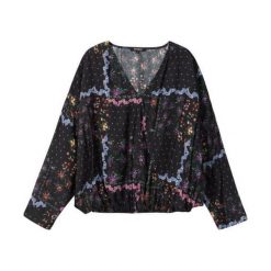 Desigual bluzka damska Blus Rin S czarny. Czarne bluzki damskie Desigual, s, bez wzorów, bez kołnierzyka, bez rękawów. Za 299,00 zł.
